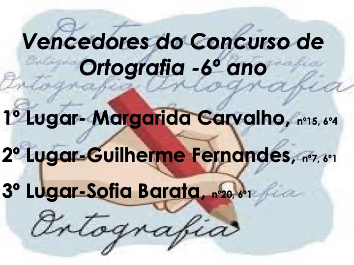Concurso de ortografia 2019 20